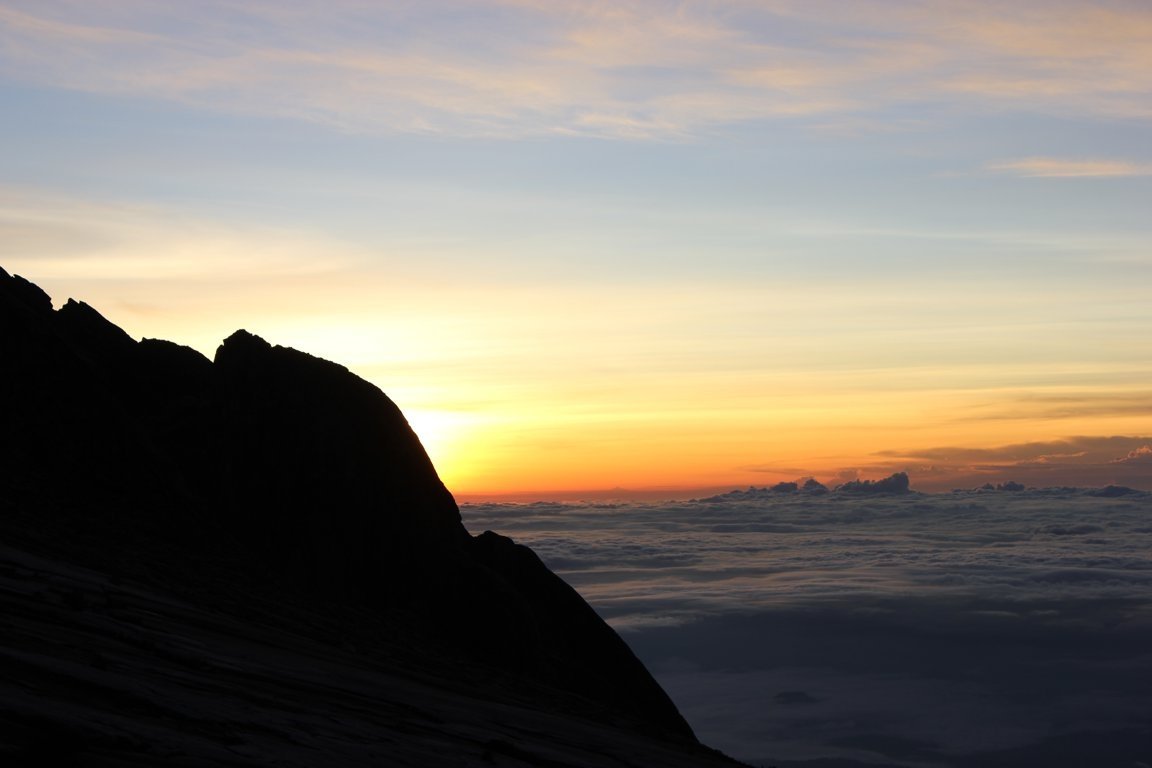 Sunrise at Mount Kinabalu