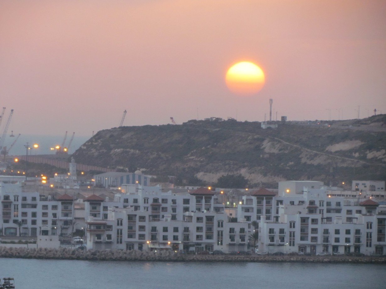 Sunset in Agadir