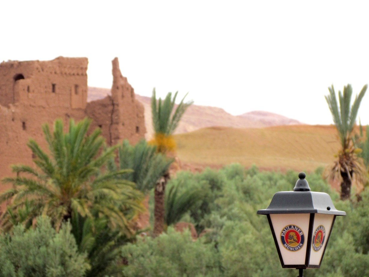 Paulaner at Ait Benhaddou