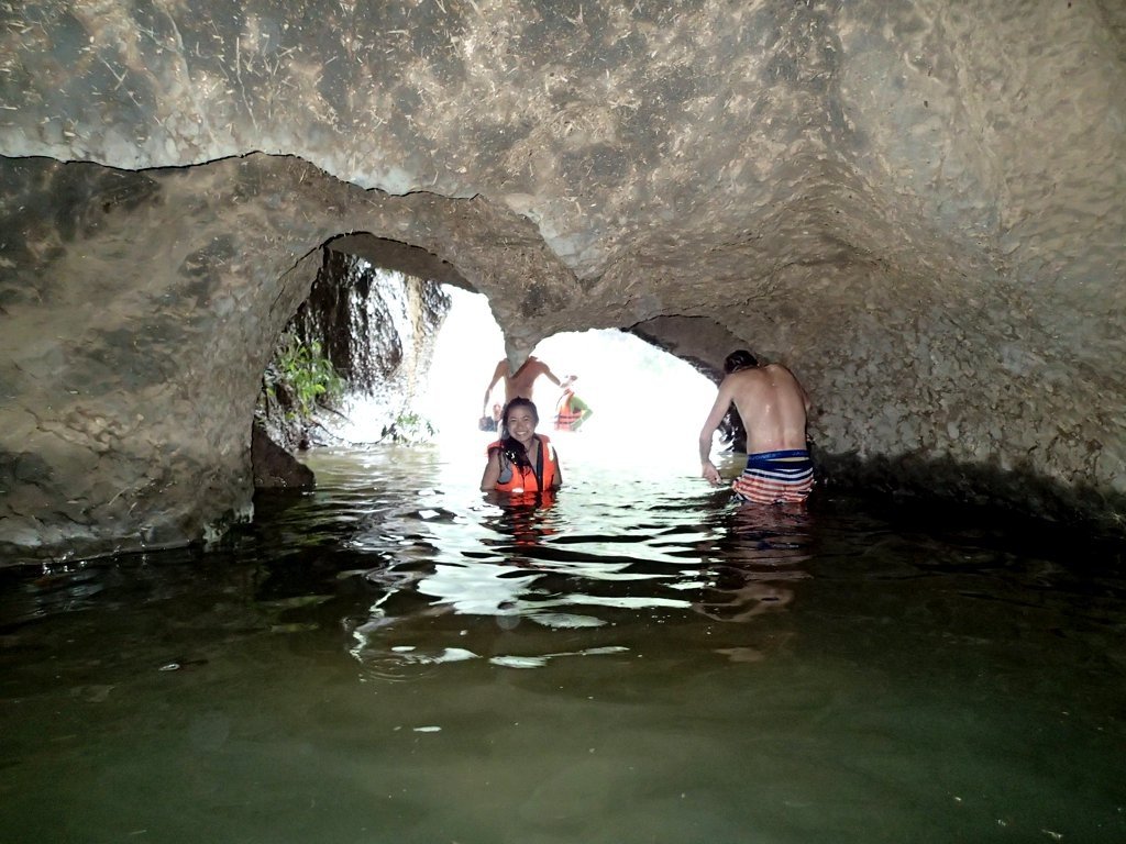 A hidden cave