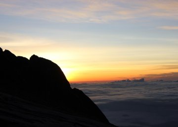 Sunrise at Mount Kinabalu