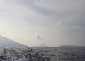 Krakatau view from a distance
