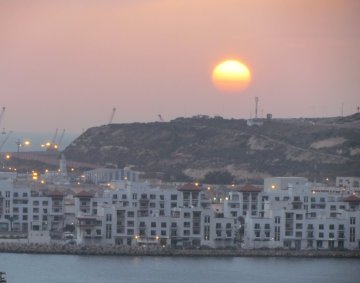 Sunset in Agadir