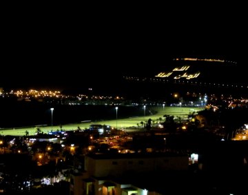 Agadir at night