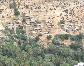 Houses in the mountains