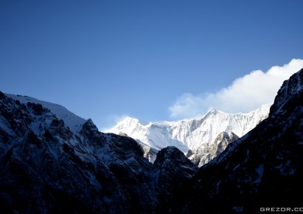 View of Annapurnas