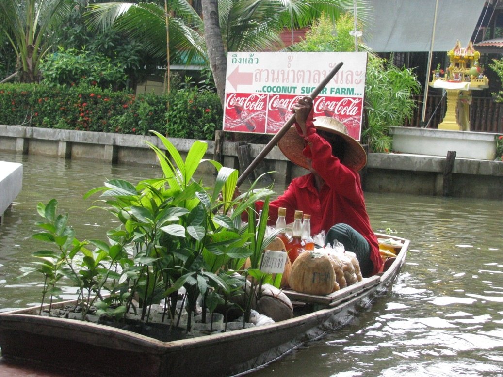 Bangkok - floating market