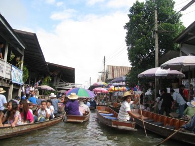 Bangkok - floating market