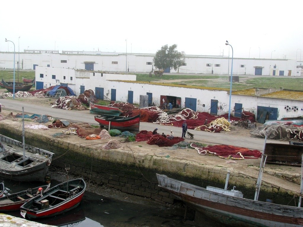 Boats and nets