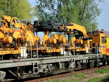 Train machinery