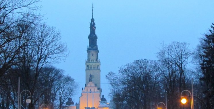 Częstochowa - at winter and during summer