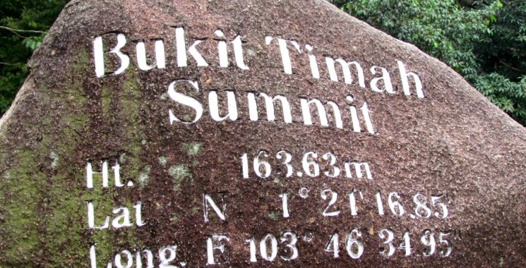 Welcome to the "Jungle" - Bukit Timah Summit