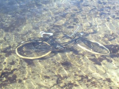 Submarine bicycle